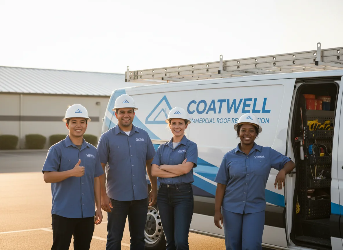 Commercial roof coating company in Yorktown, IN